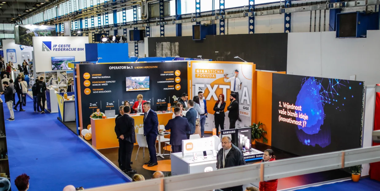 Predstavljanje nove usluge - VoLTE, BH Telecom, Međunarodni sajam privrede u Mostaru 2023./
