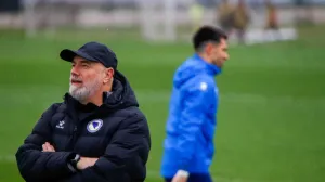 Trening fudbalske reprezentacije BiH (FOTO: Damir Deljo/Oslobođenje)