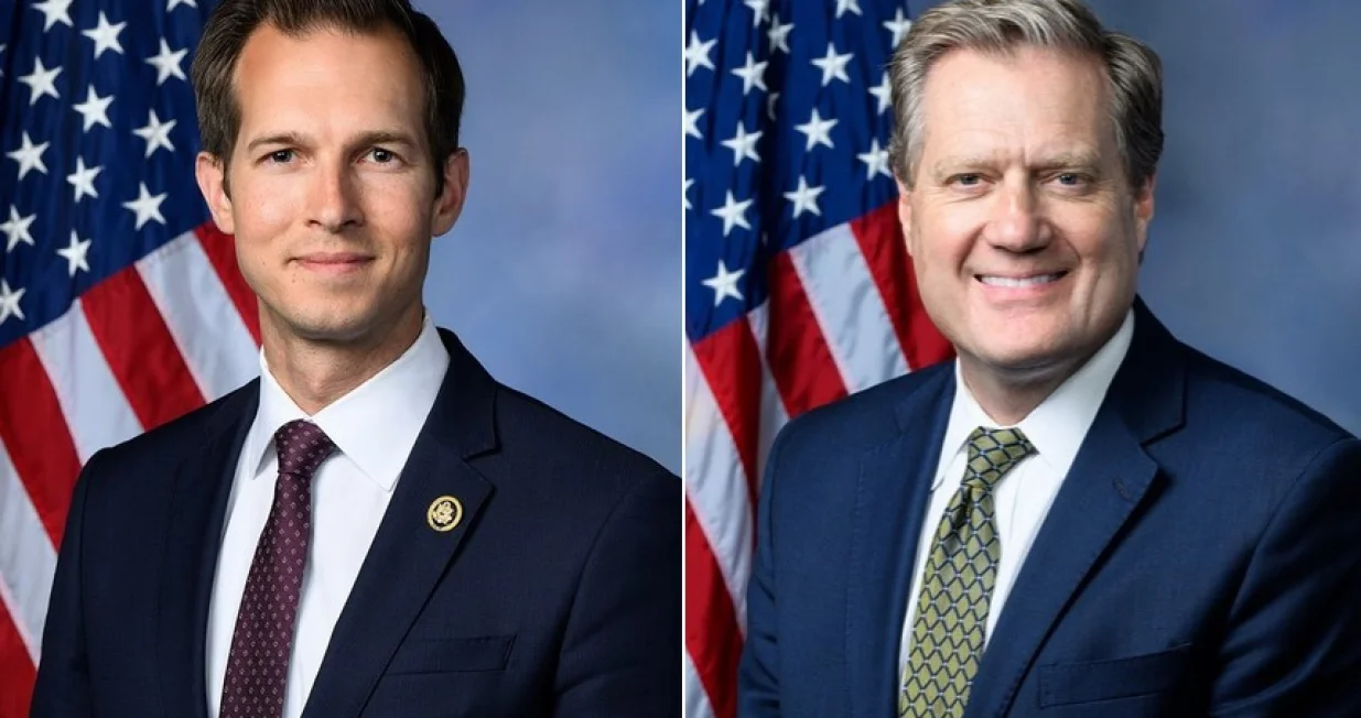 Jake Auchincloss i Mike Turner/