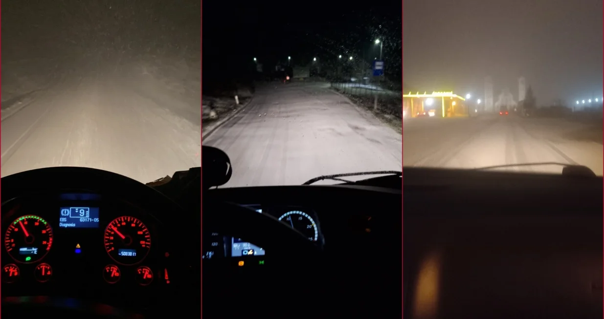 stanje na putu, snijeg, kupres, nišići, rostovo//