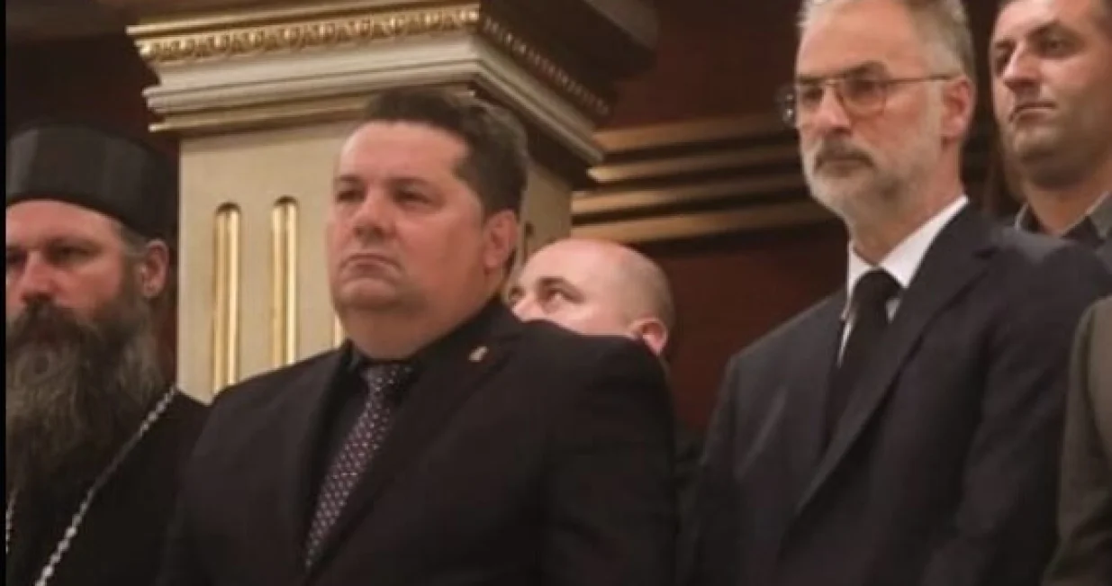 Stevandić na skupu u Beogradu/