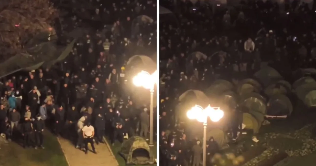 "Batinaši" čekali na sukob/