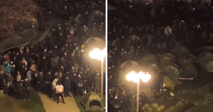 "Batinaši" čekali na sukob/