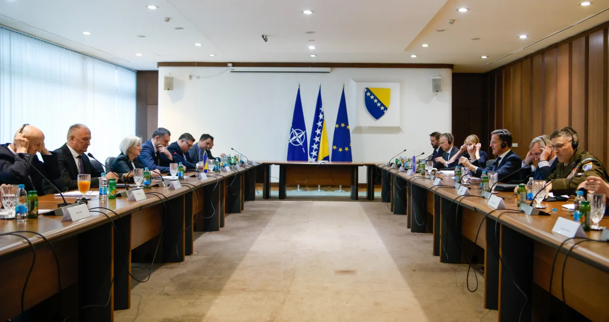 Mark Ruttebu posjeti Vijeća ministara PFBiH/Damir Deljo