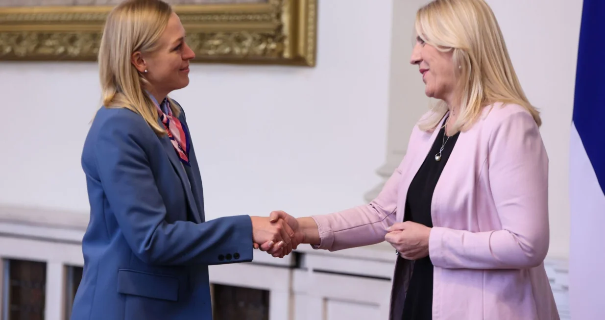 Predsjedavajuća Predsjedništva Bosne i Hercegovine Željka Cvijanović razgovarala je danas sa predsjedavajućom OSCE-a i ministricom vanjskih poslova Finske Elinom Valtonen/Hazim Aljović