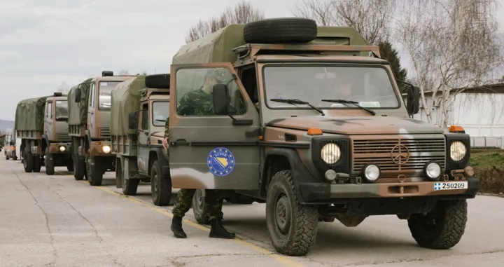Vozila EUFOR-a u BiH/Eufor