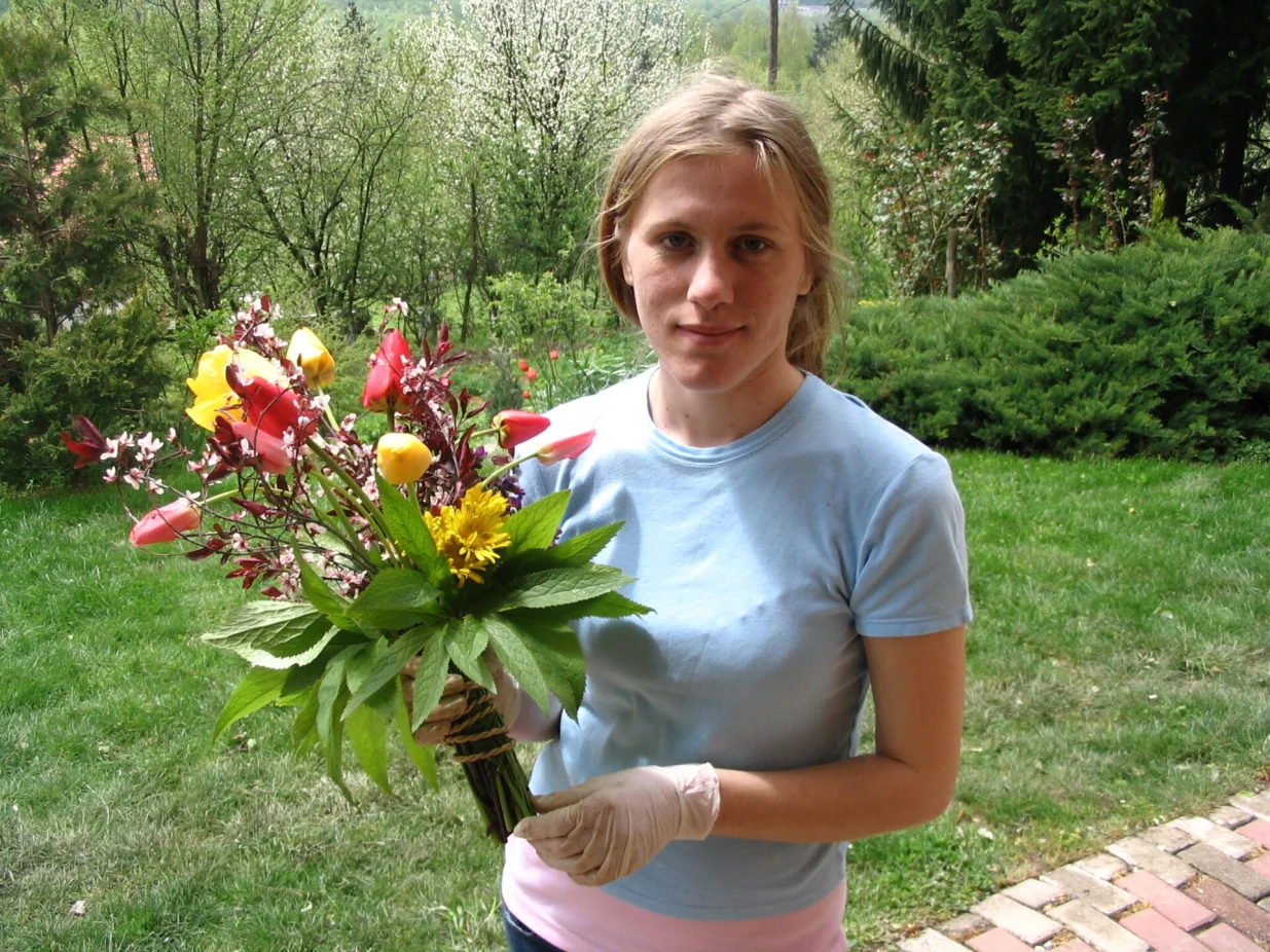 Proljetni buket iz vrta/