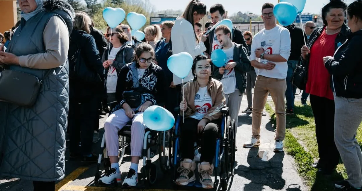 Moje pravo, šetnja zajedno, djeca sa Down sindromom/