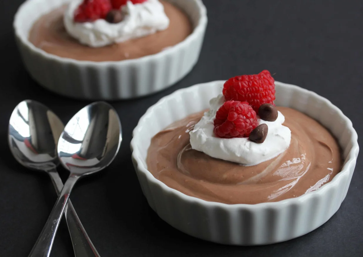 hrskavi čoko mousse/
