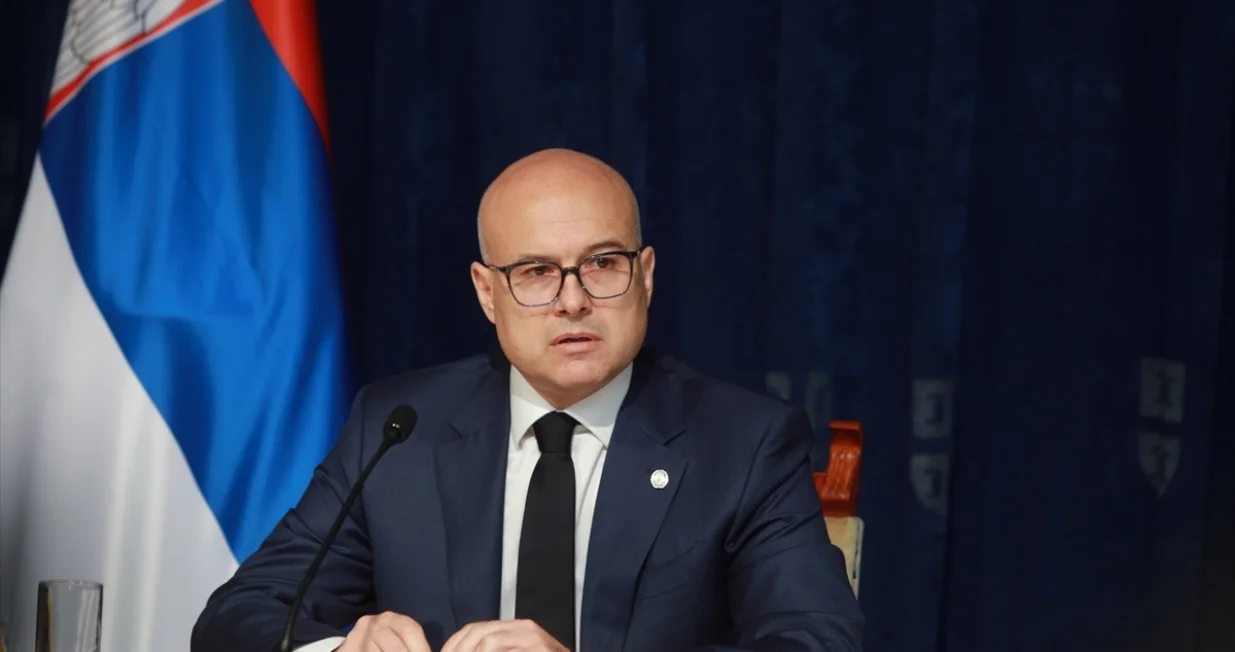 Srbijanski ministar odbrane Miloš Vučević/Anadolija/