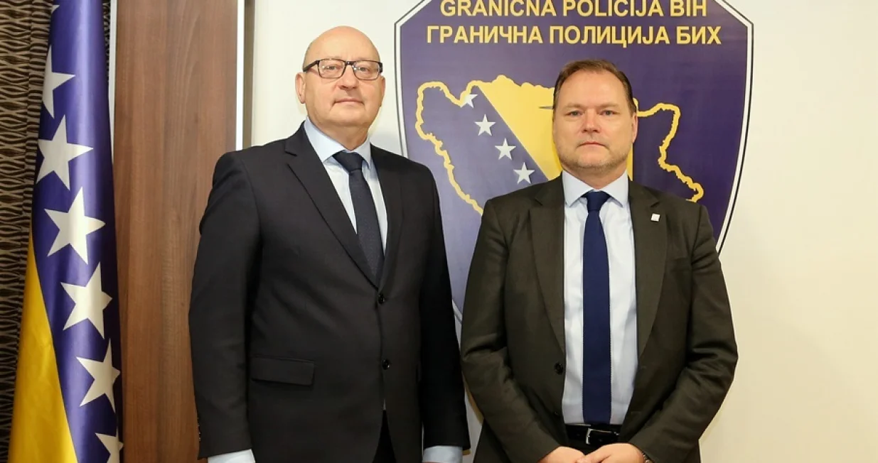 Kuprešaković i Zambelli razgovarali o saradnji/Granicna Policija Bih