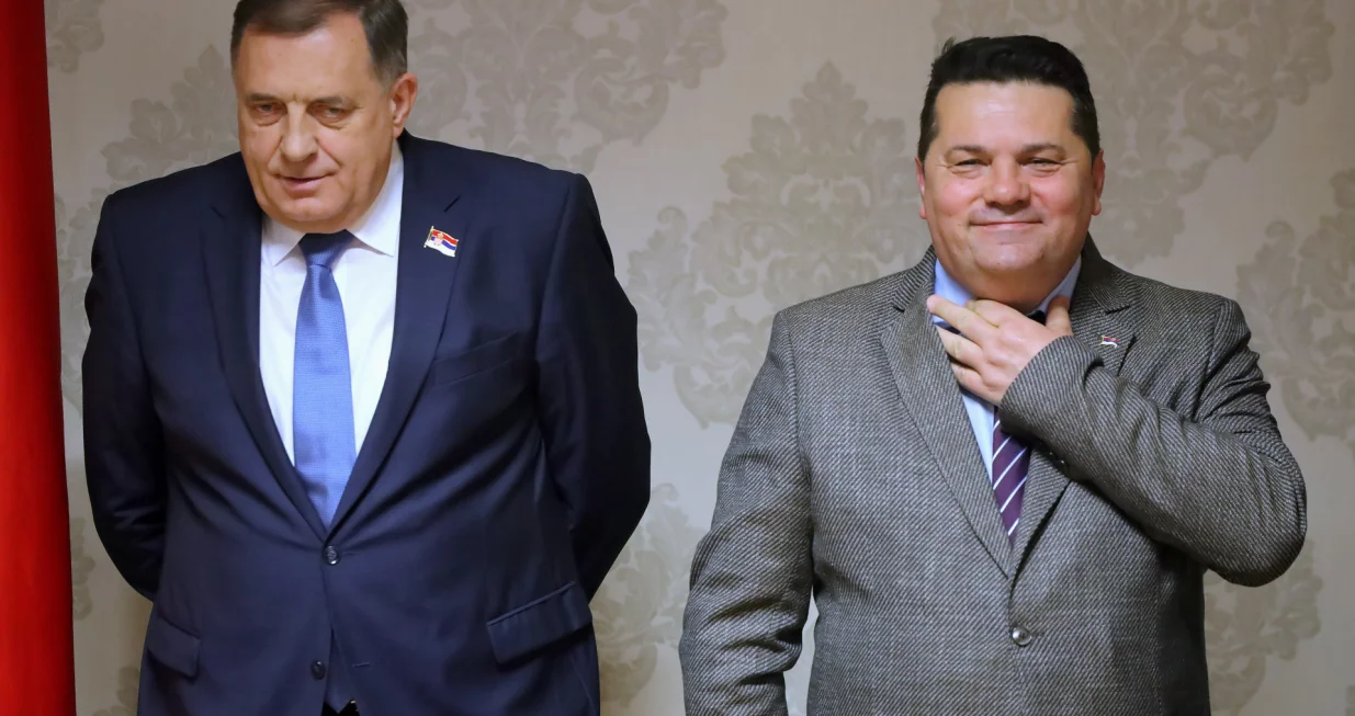 Milorad Dodik i Nenad Stevandić/Senad Gubelić