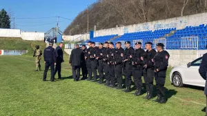 Dodik sa zvorničkom policijom/Rtrs