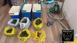 Oduzeta droga/MUP HNK/