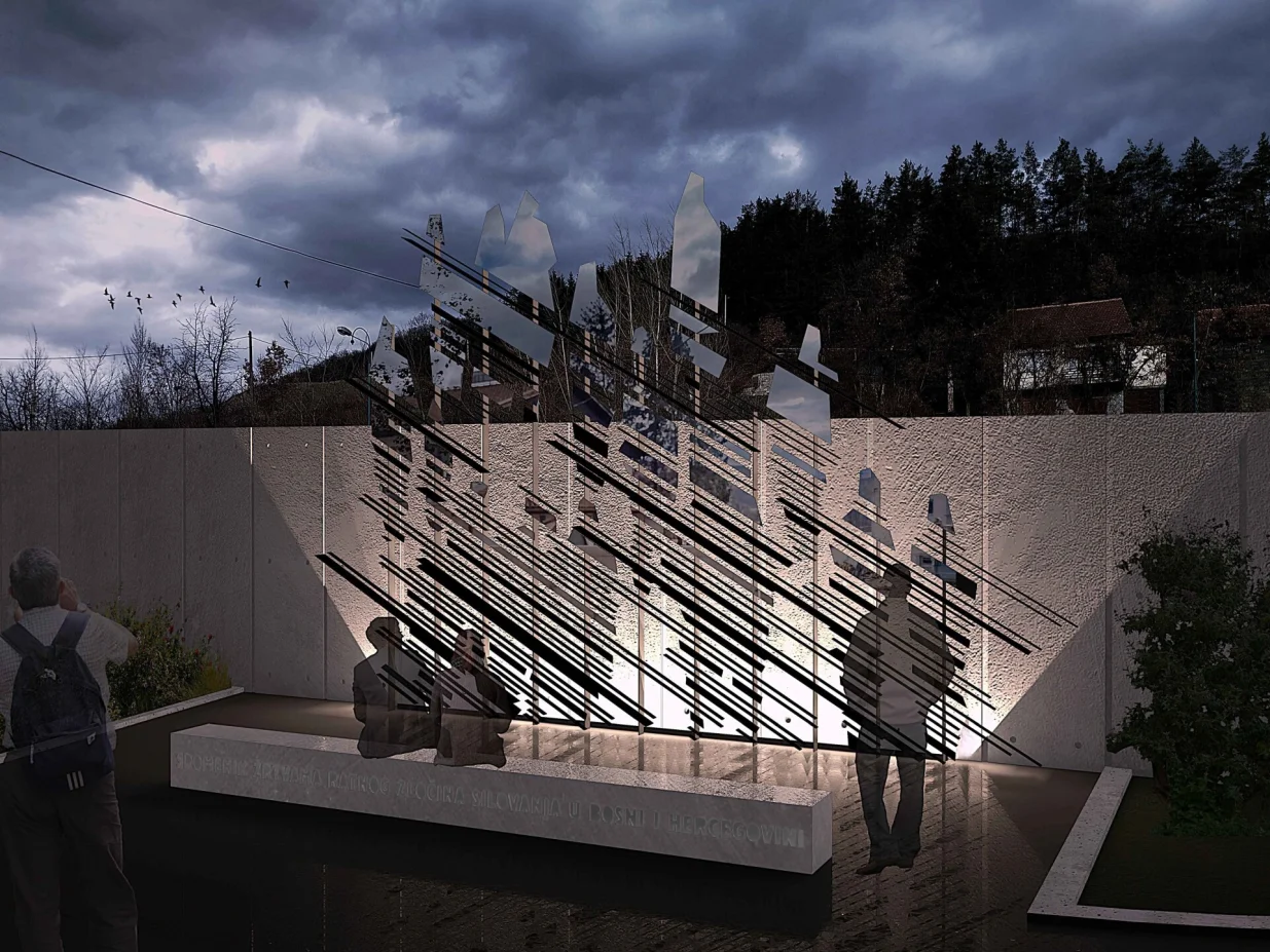 Izgled budućeg spomenika/