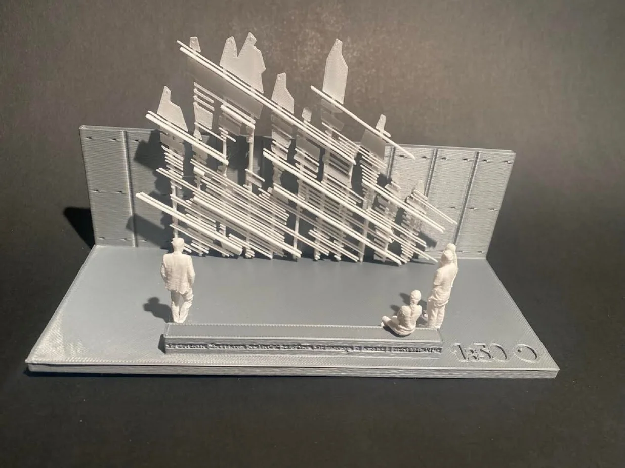 Izgled budućeg spomenika/