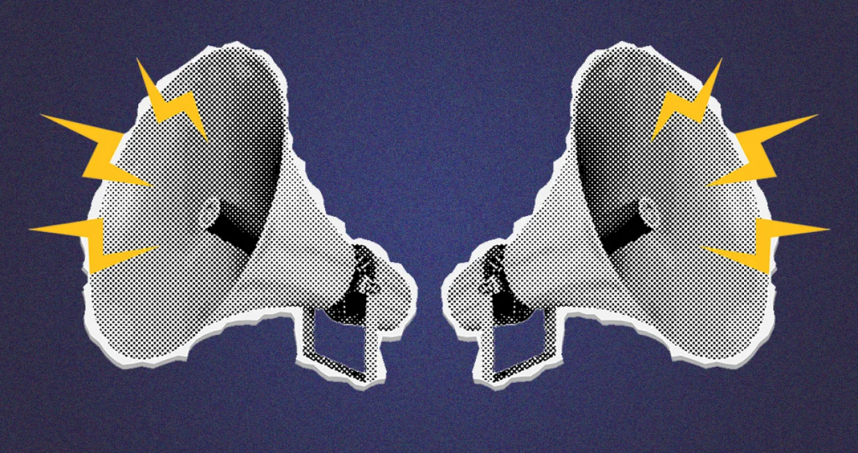 Diverzija, protest, studenti, vizual za kolumnu/Benjamin Krnić