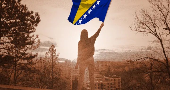 Vizual za kolumnu, Bosna i Hercegovina, zastava BiH/Benjamin Krnić