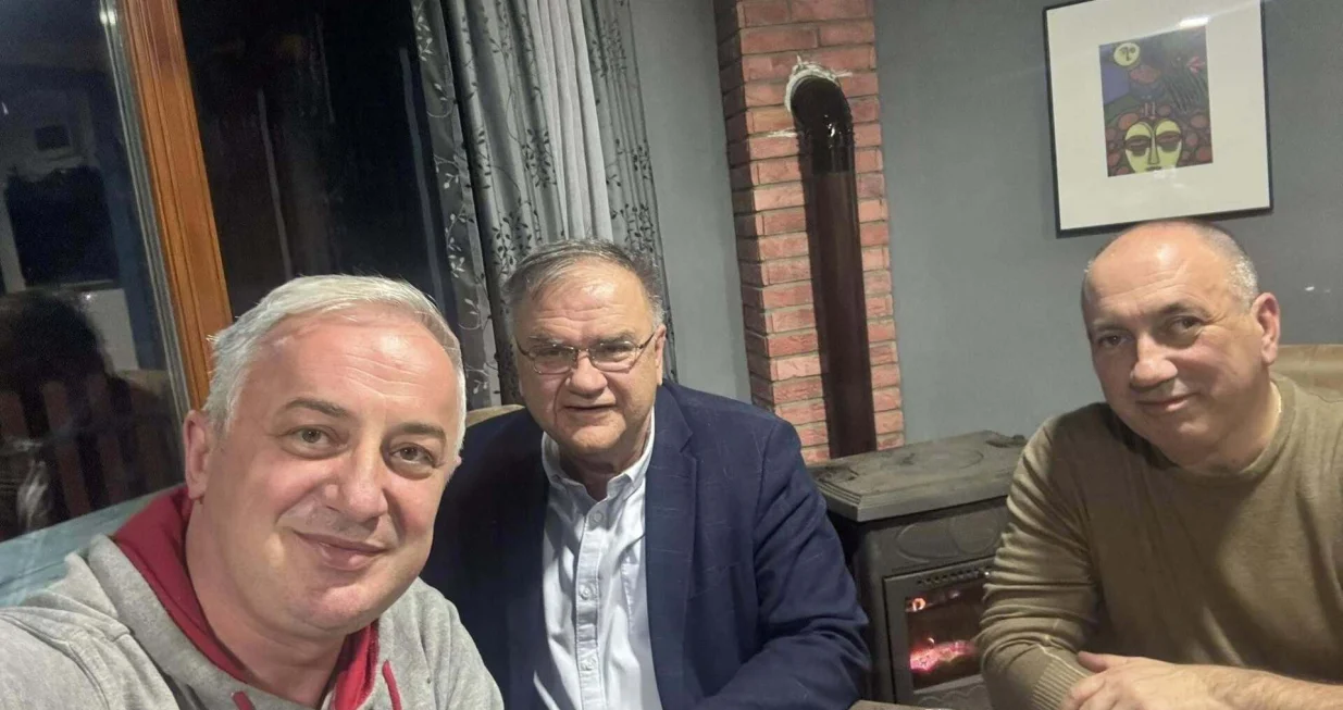 Branislav Borenović, Mladen Ivanić i Igor Crnadak, opozicionari iz RS-a, PDP-ovci/Facebook