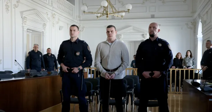 20.03.2025., Zagreb - Izricanje presude Marku Smazilu, bivsem policajcu, koji je osumnjicen za ubojstvo Mihaele Berak iz njegovog sluzbenog pistolja 20. rujna 2023. godine. Photo: Davor Javorovic/PIXSELL/Davor Javorovic/pixsell