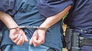 Hapšenje ilustracija/Srpska