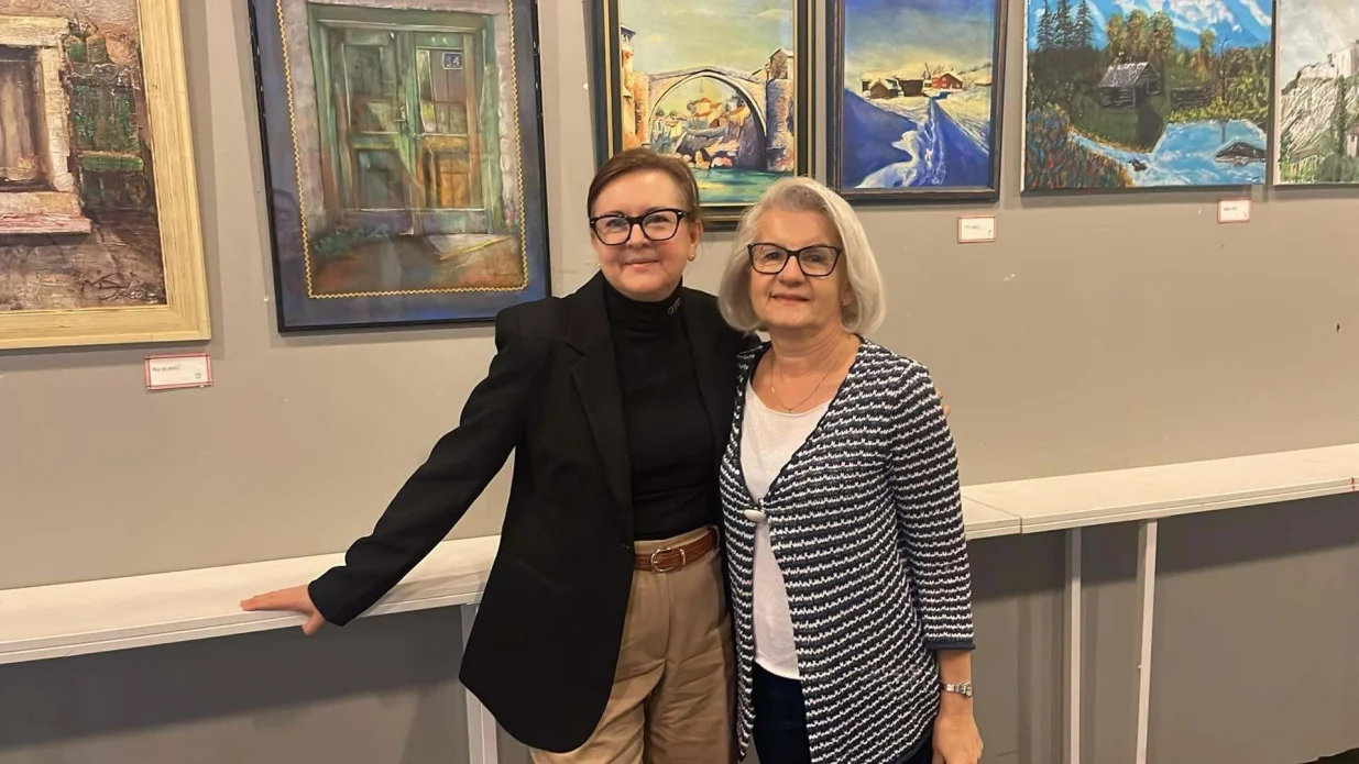 Izložba slika u Sarpsborgu; Udruženje građana BiH pokrajine Estføld//