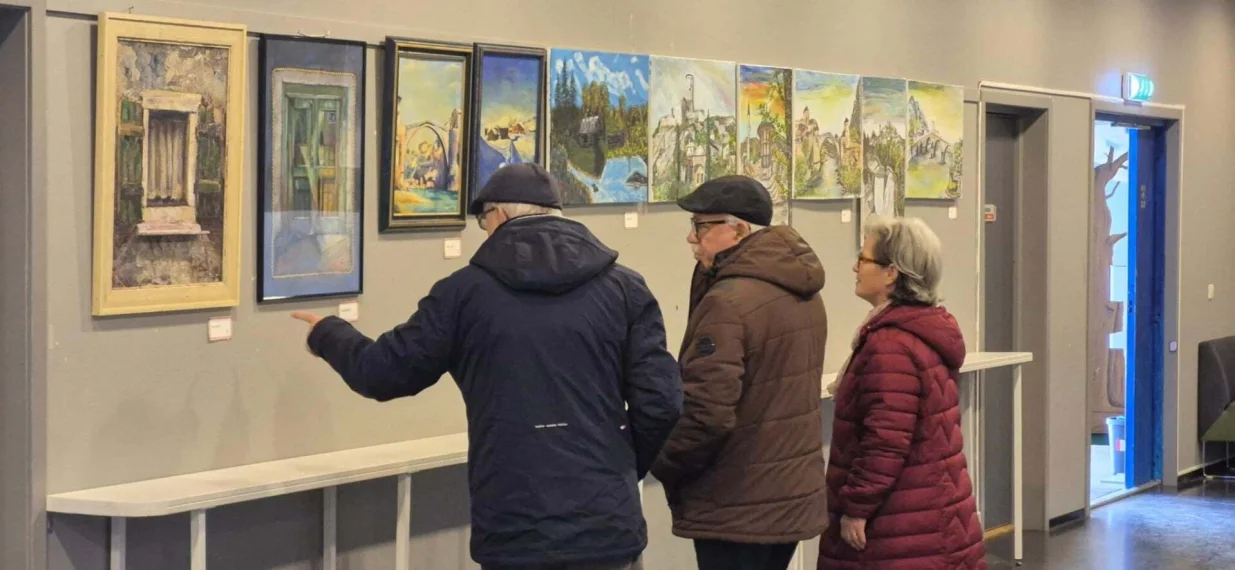 Izložba slika u Sarpsborgu; Udruženje građana BiH pokrajine Estføld//