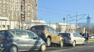 Saobraćajna nesreća u Sarajevu, lančani sudar, Pofalići, MUP KS/Lejla Sofradžija