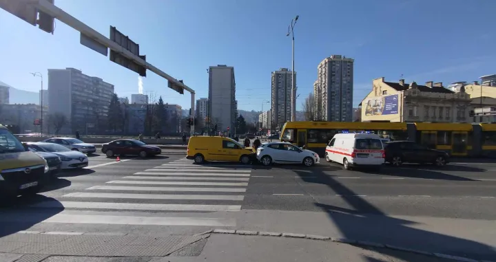 Saobraćajna nesreća na Dolac Malti, sudar, MUP KS/Almir Kapo