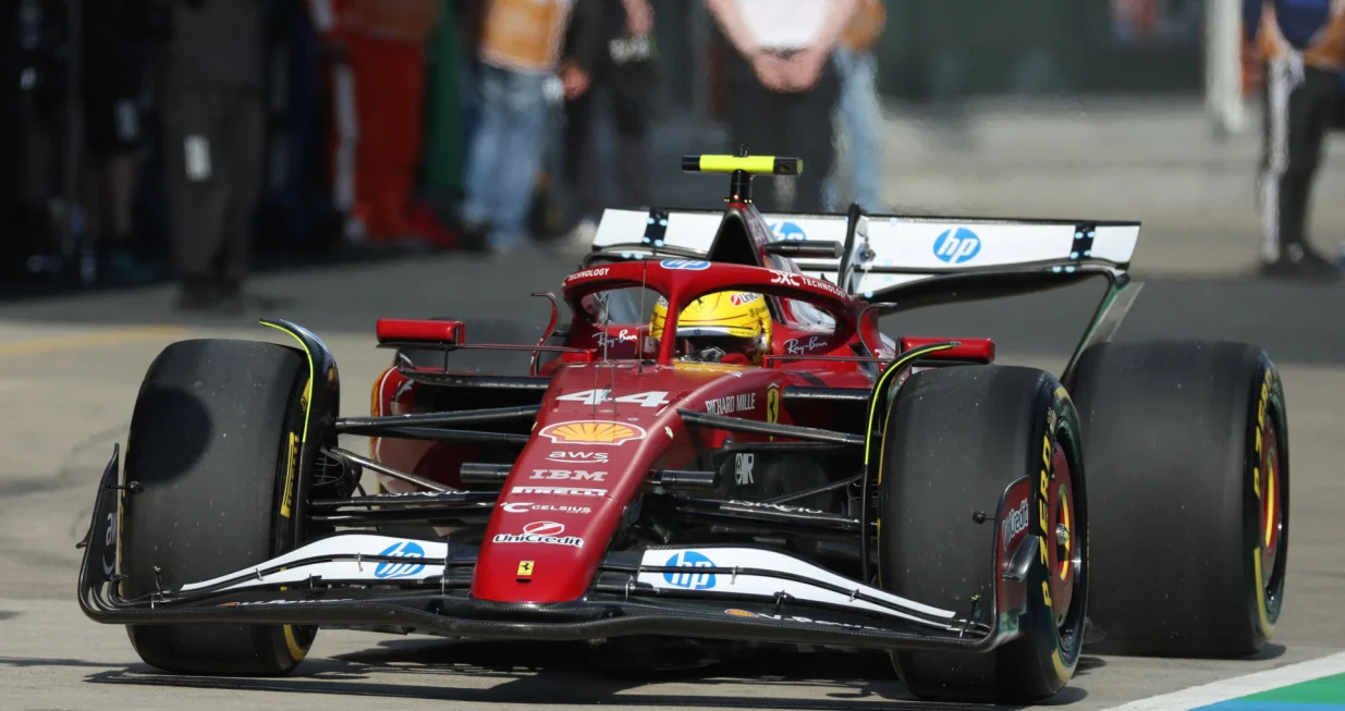 Formula One F1 - Chinese Grand Prix - Shanghai International Circuit, Shanghai, China - March 21, 2025 Ferrari's Lewis Hamilton during the sprint qualifying Pool via REUTERS/Wu Hao