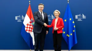 Andrej Plenković i Ursula von der Leyen/X/X