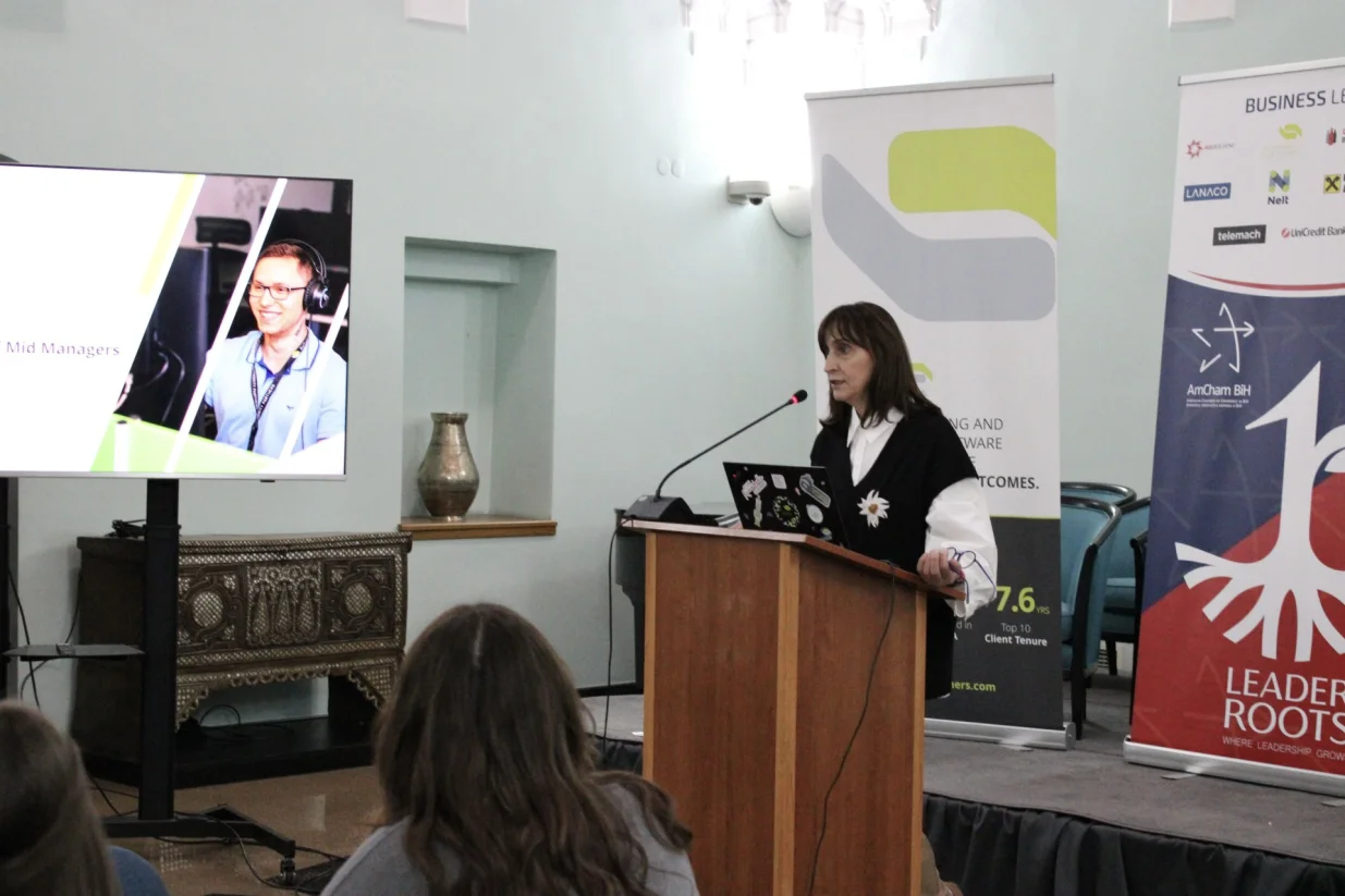 Amina Karić; Program Leader Roots: Authority Partners//