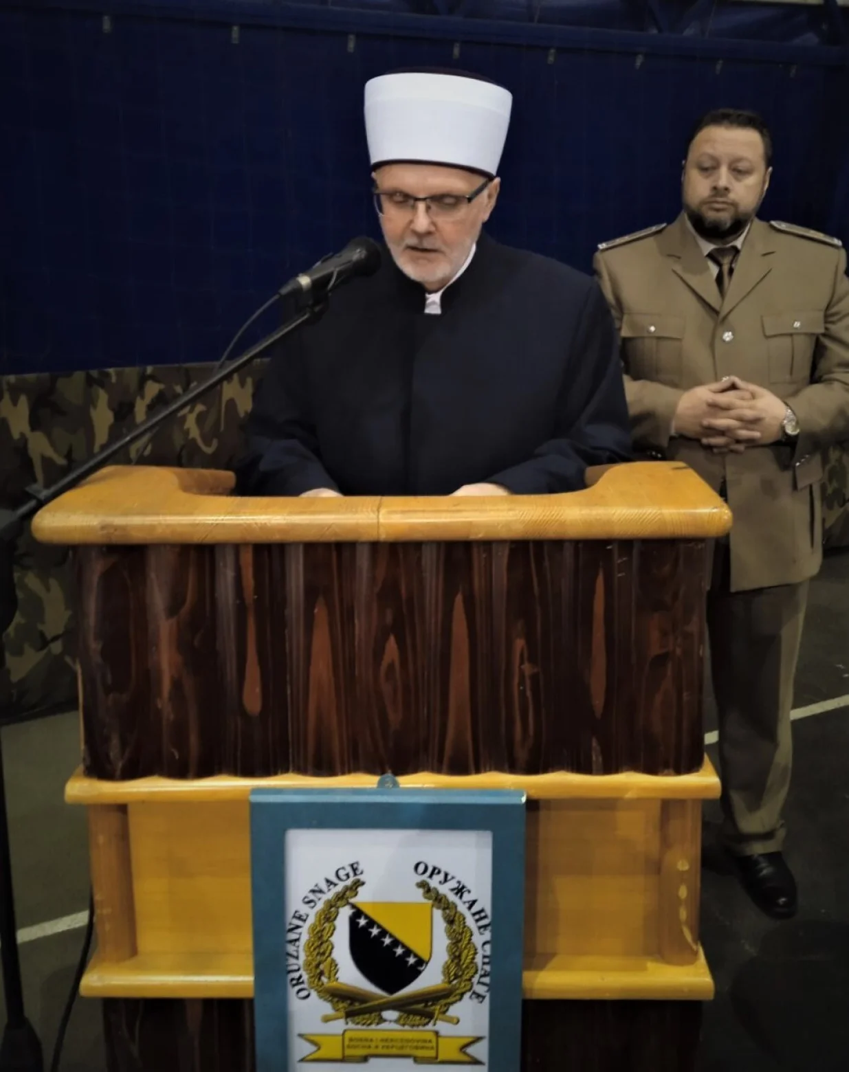 Enes Ljevaković; Tradicionalni zajednički iftar i prijem za visoke zvanice iz Oružanih snaga Bosne i Hercegovine, NATO-a i predstavnika EUFOR-a te društveno političkog života u BiH iz reda svih vjerskih konfesija, obilježen je u Komandi za podršku Oružanih snaga BiH, u kasarni "Kozara" u Banjoj Luci//