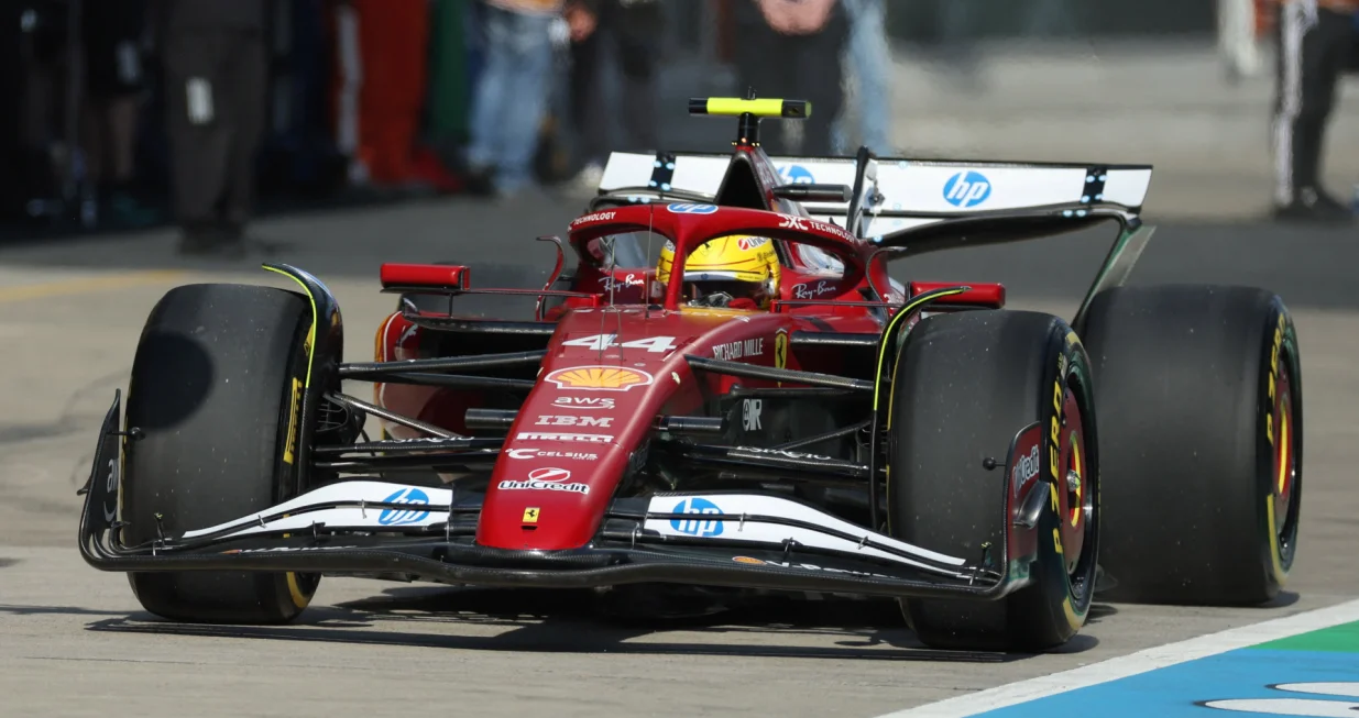 Formula One F1 - Chinese Grand Prix - Shanghai International Circuit, Shanghai, China - March 21, 2025 Ferrari's Lewis Hamilton during the sprint qualifying Pool via REUTERS/Wu Hao