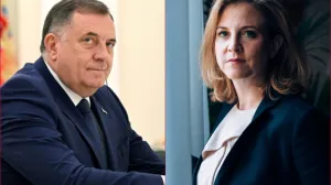 Beate Meinl-Reisinger, milorad dodik, ministrica, austrija/Ilustracija