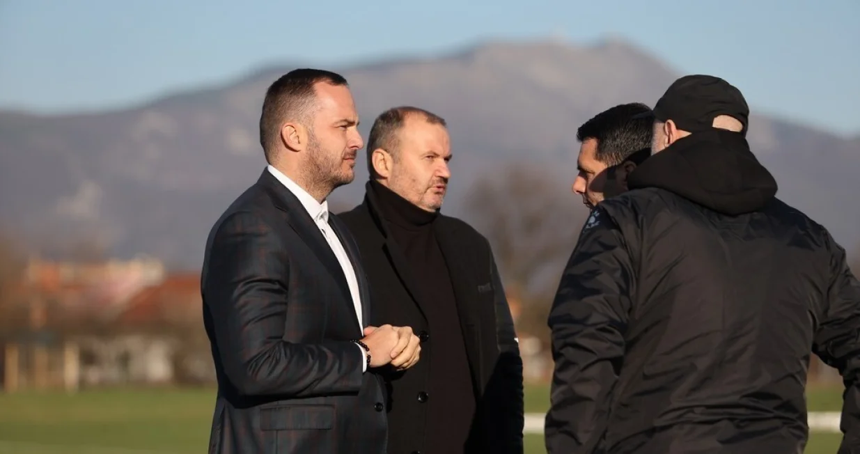 Vico Zeljković na treningu reprezentacije BiH (FOTO: N/FSBiH)