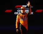 Formula One F1 - Chinese Grand Prix - Shanghai International Circuit, Shanghai, China - March 22, 2025 McLaren's Oscar Piastri celebrates after qualifying in pole position REUTERS/Edgar Su  TPX IMAGES OF THE DAY