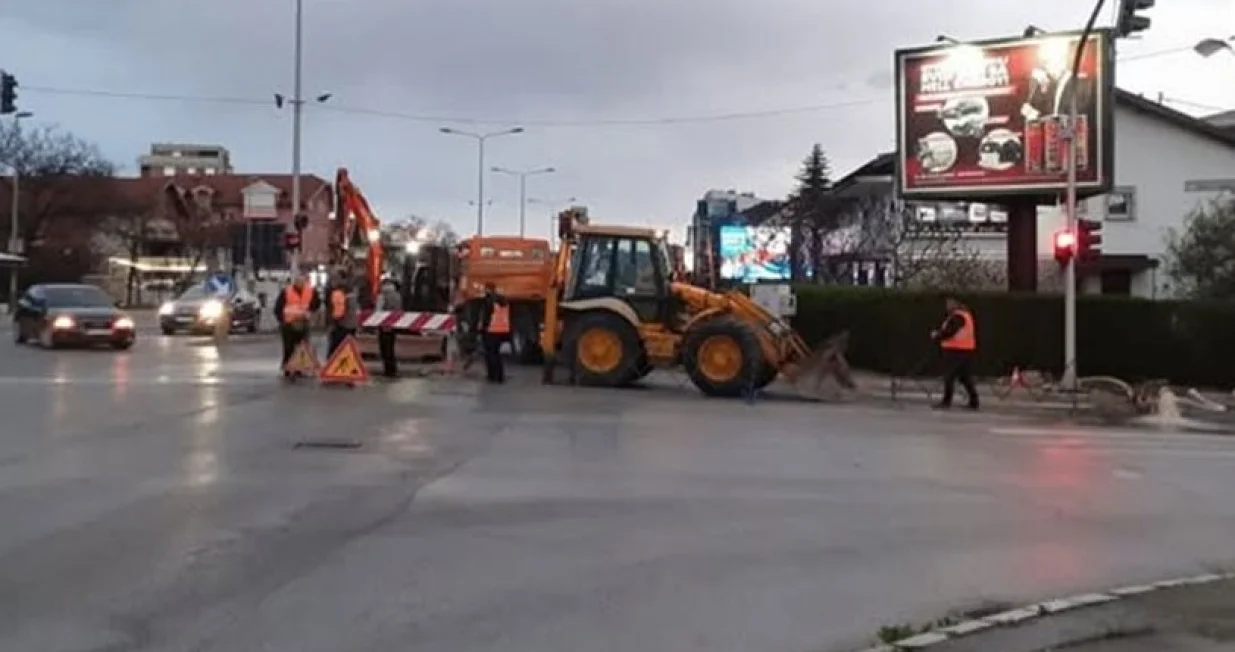 Zbog radova će biti usporen saobraćaj/Screenshot/