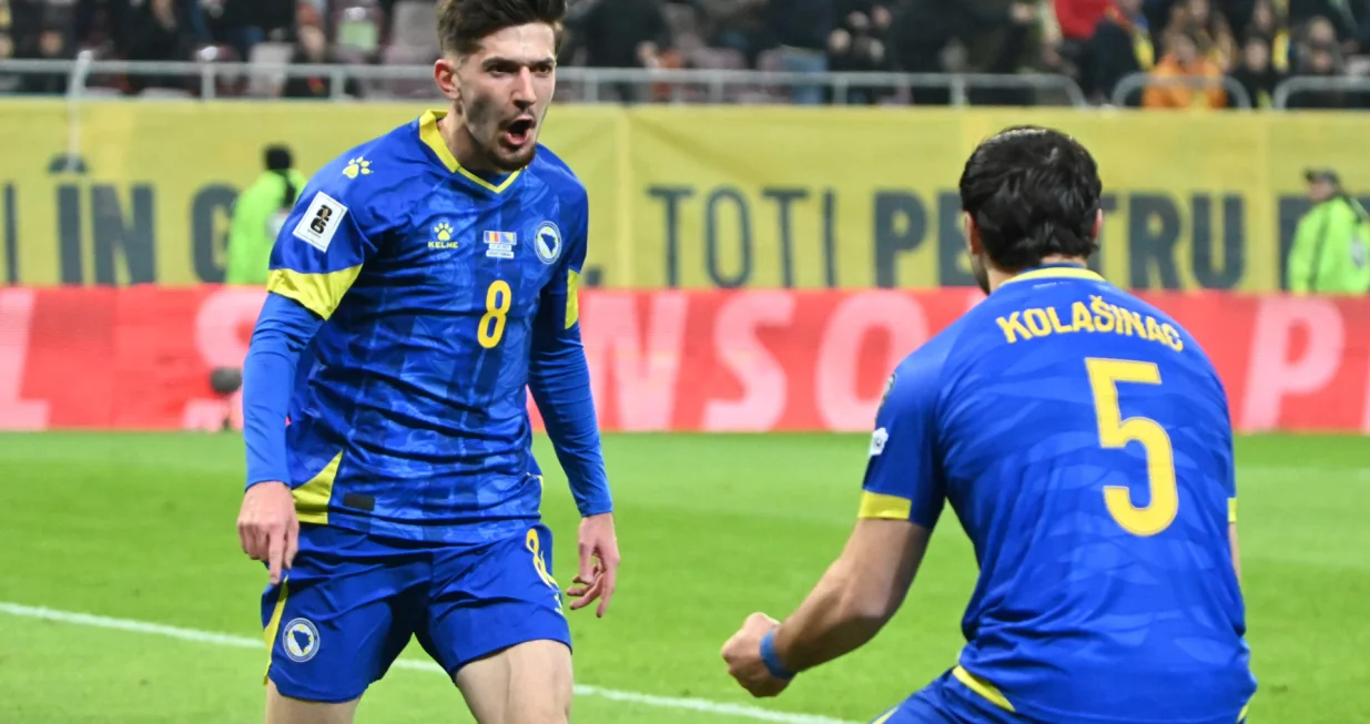 Armin Gigović i Sead Kola&scaron;inac (FOTO: N/FSBiH)