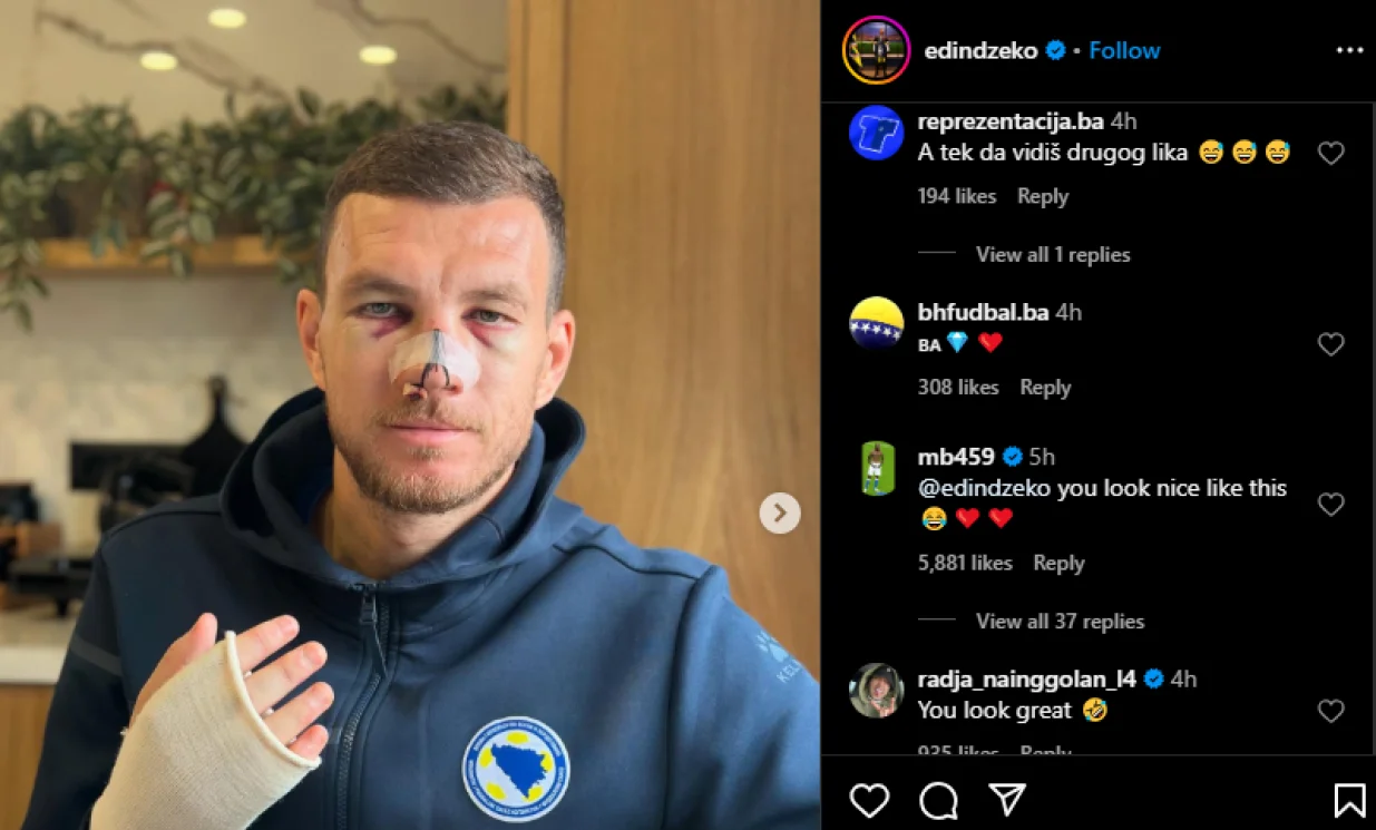 Balotelli komentarisao Džekinu objavu