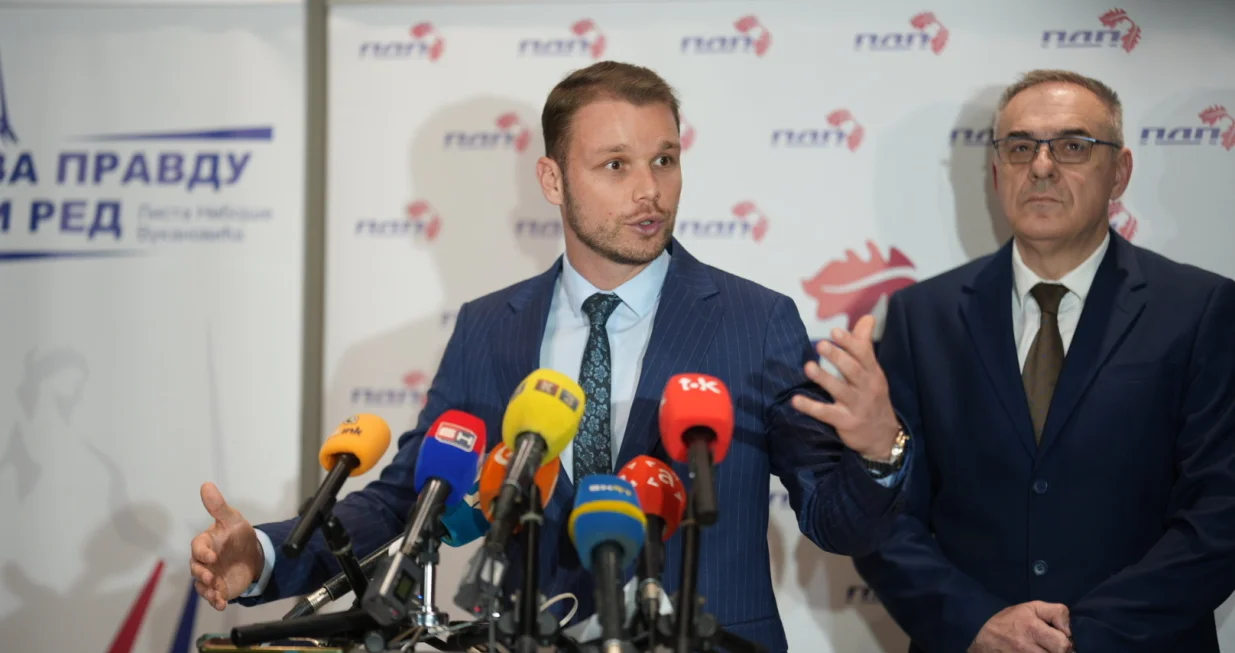 Sastanak opozicije u Banjoj Luci, 11. februar 2025, pdp, sds, lista/Goran Dakić/