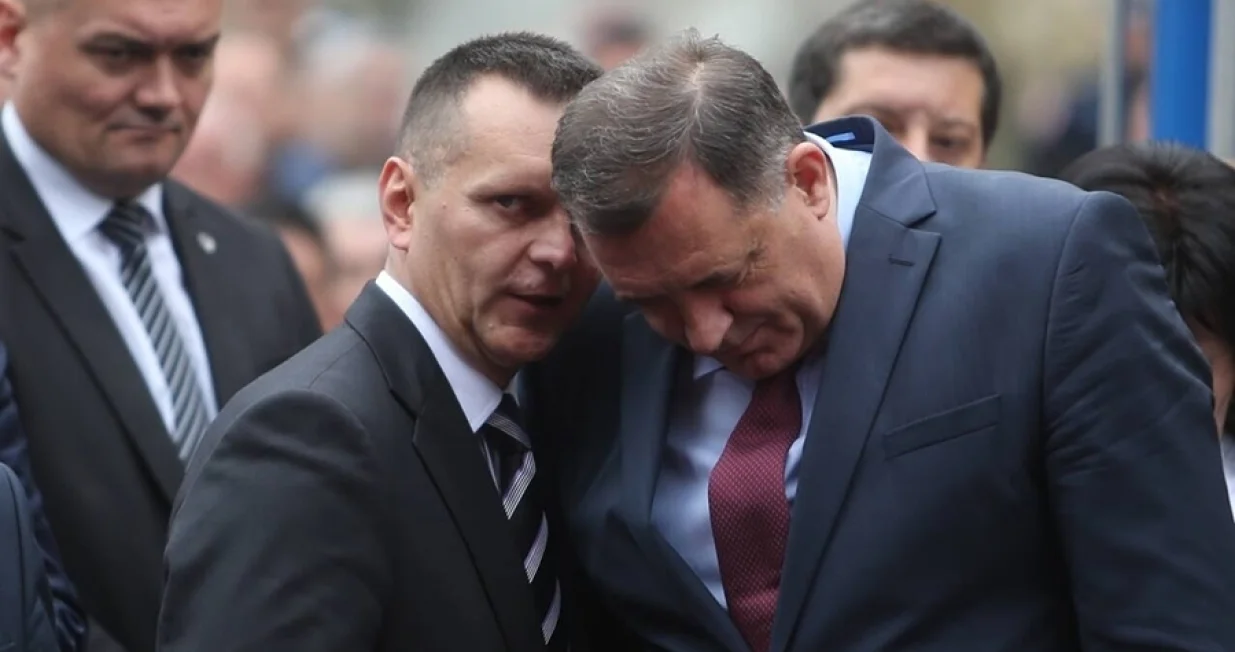 Dragan Lukač i Milorad Dodik/