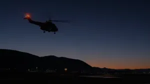 eufor, helikopter, vježba, bih, let, noć/Screenshot