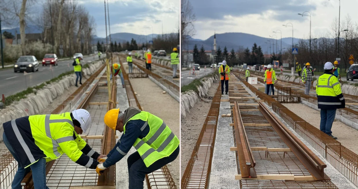 gradnja pruge prema hrasnici/Facebook/Facebook 