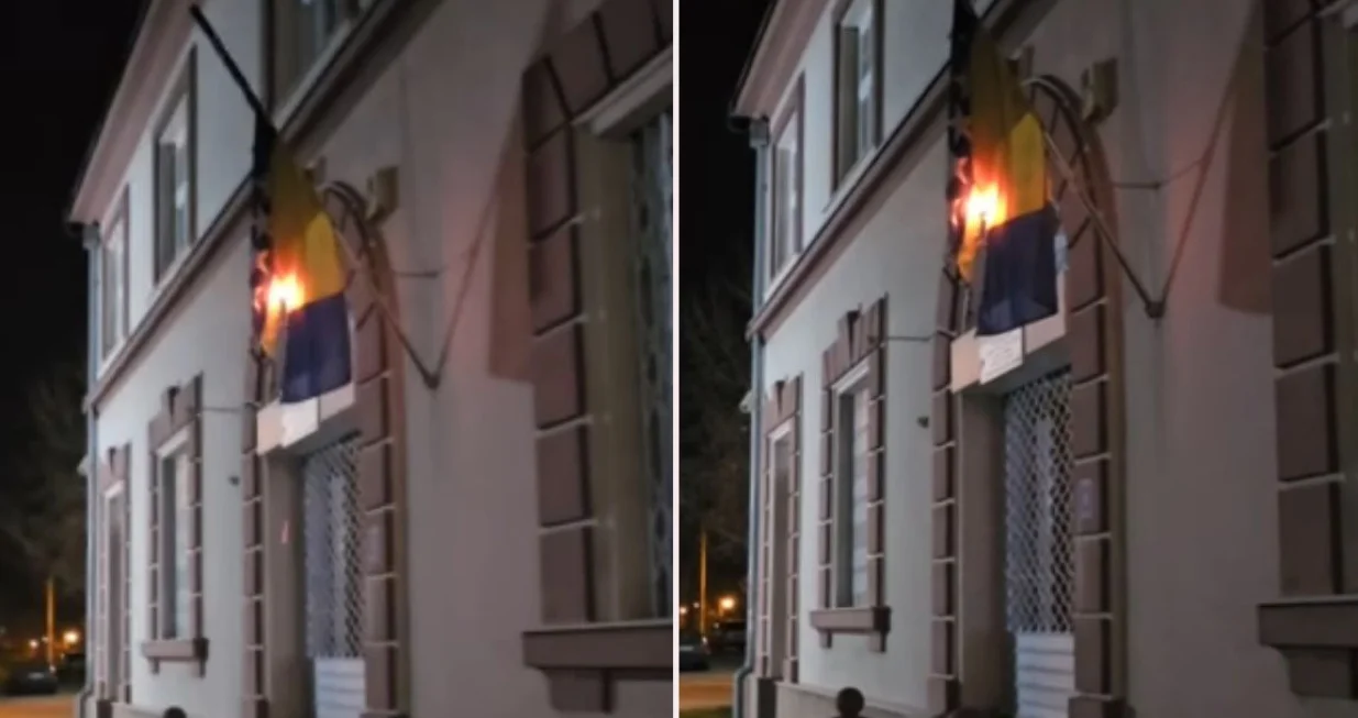 zapaljena zastava bih u brčkom/screenshot/Infobrcko com/Screenshot 