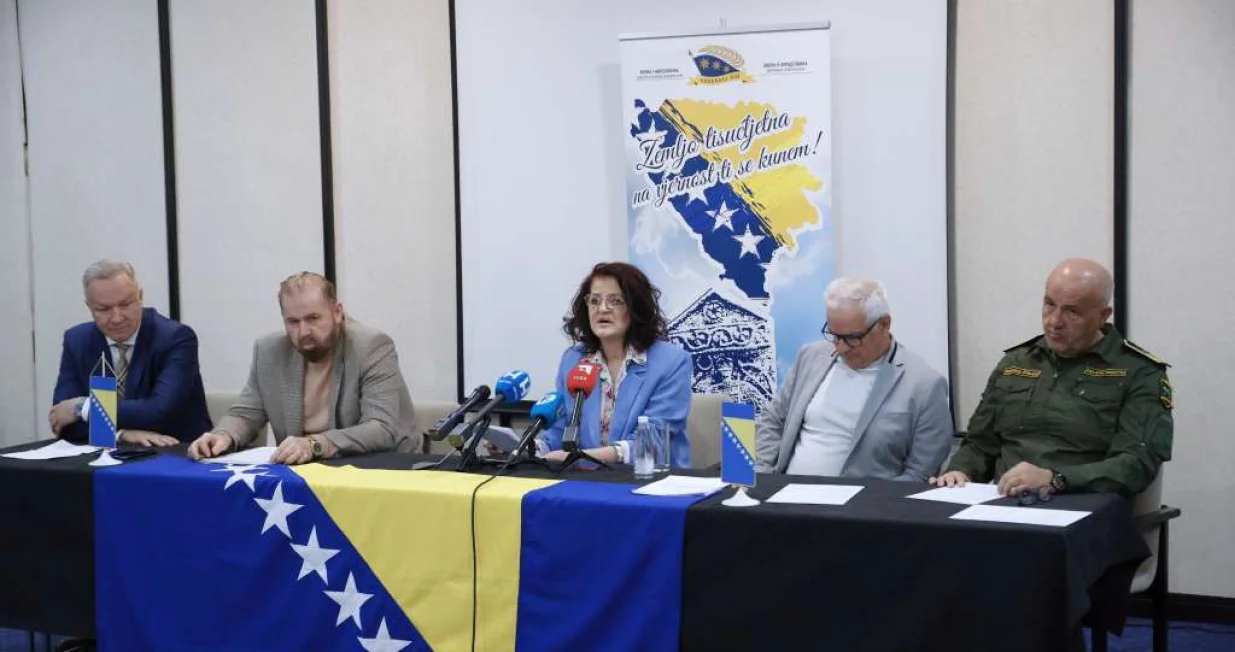 Press konferencija veteranskih udruženja/Almir Razić 