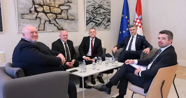 Plenković i zvaničnici hrvatskog naroda u RS-u/