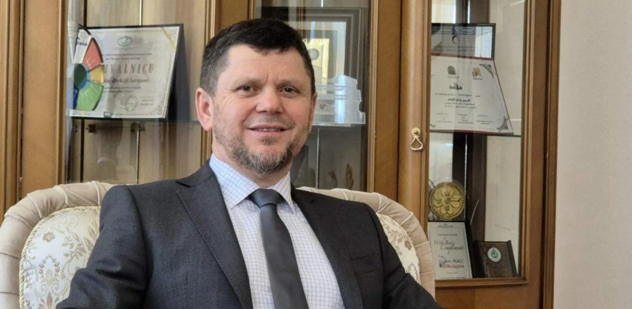 Direktor Vakufske direkcije Islamske zajednice u Bosni i Hercegovini doc. dr. Senaid-ef. Zajimović//