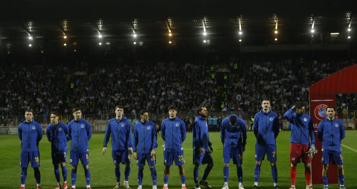 Fudbalska reprezentacija BiH (FOTO: Damir Deljo/Oslobođenje)