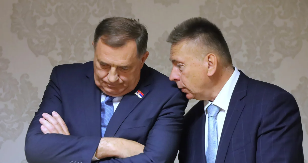 Milorad Dodik i Goran Bubić/Senad Gubelić